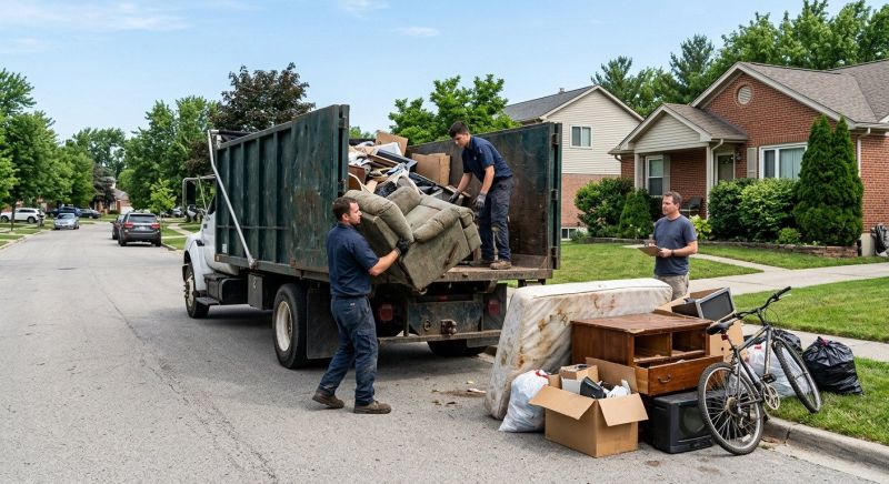 Residential Junk Removal in Roseville, CA